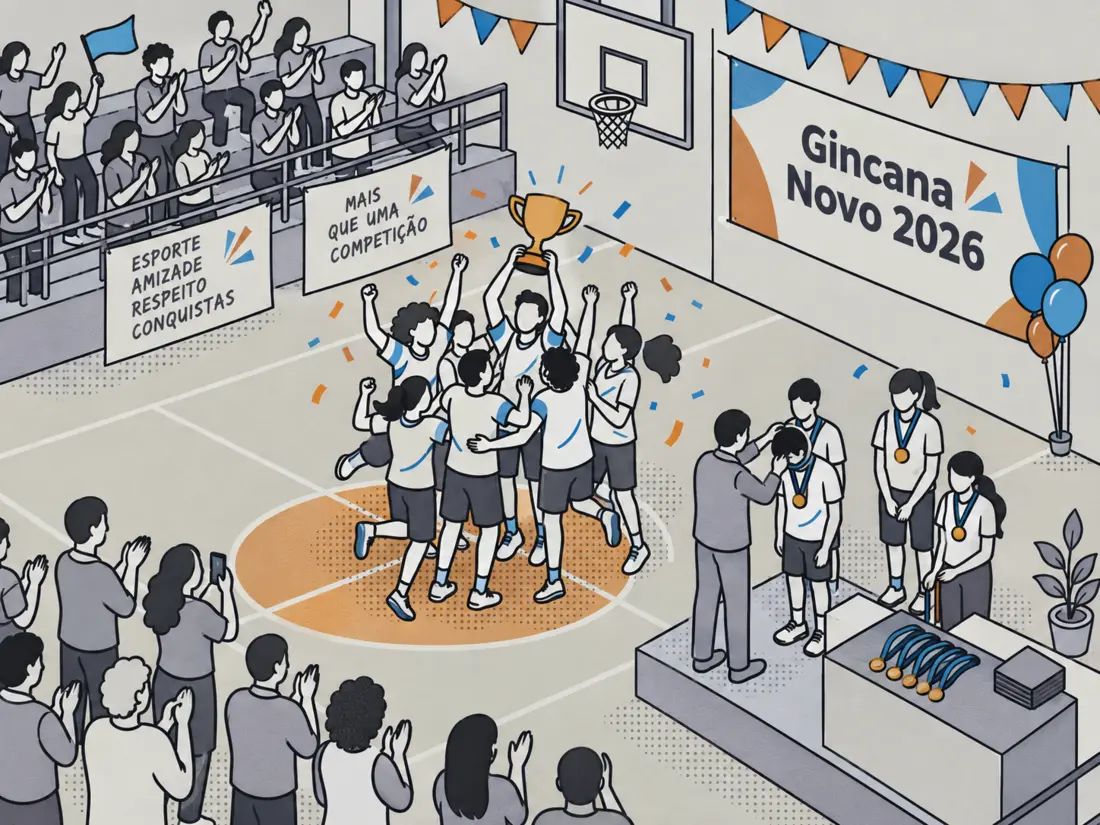 Premiação da Gincana NOVO 2026